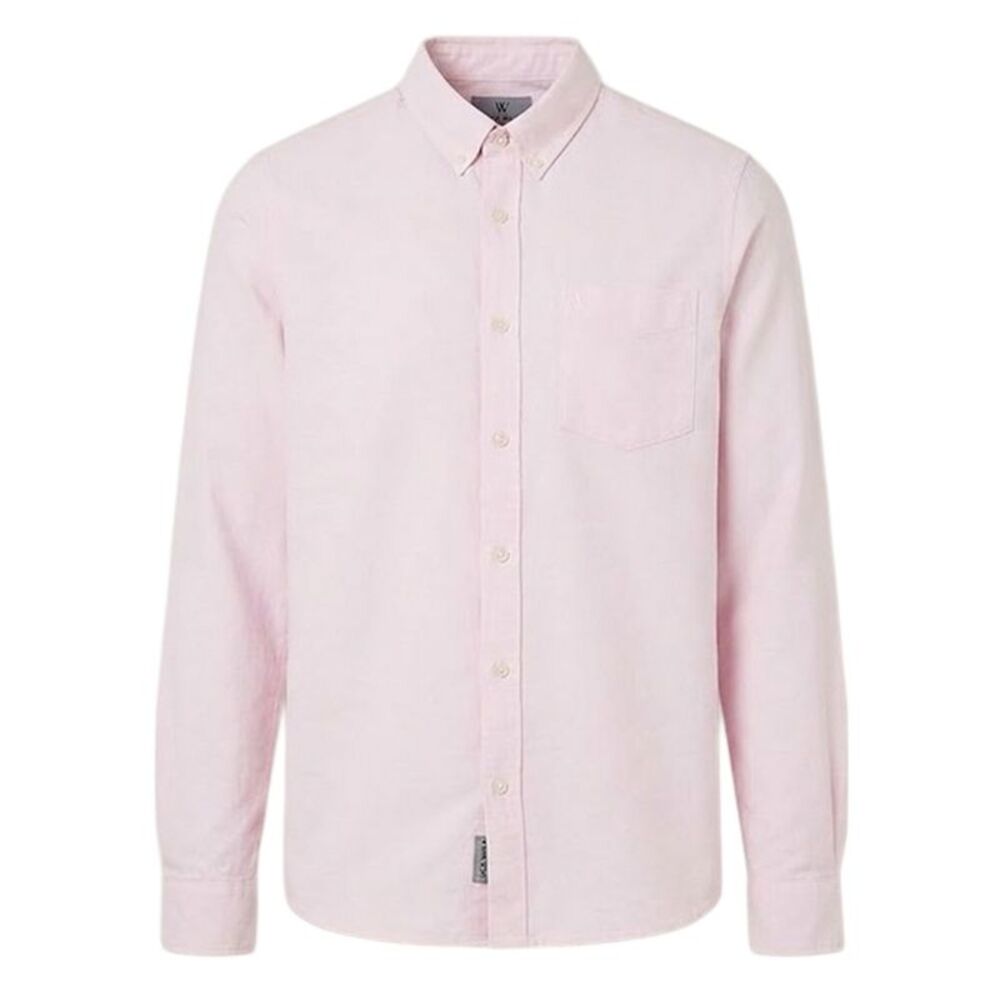 Jack Wills Mens Plain Oxford Shirt / Pink